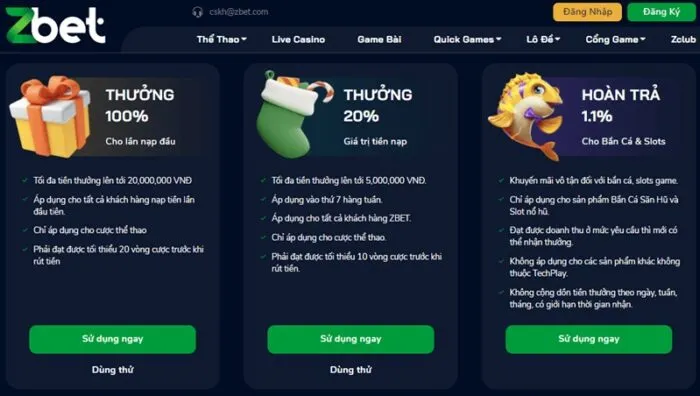 Rút Tiền ZBET - Hướng Dẫn Cách Rút Tiền Đơn Giản Nhất Nhiều ưu đãi hấp dẫn khi nạp tiền tham gia